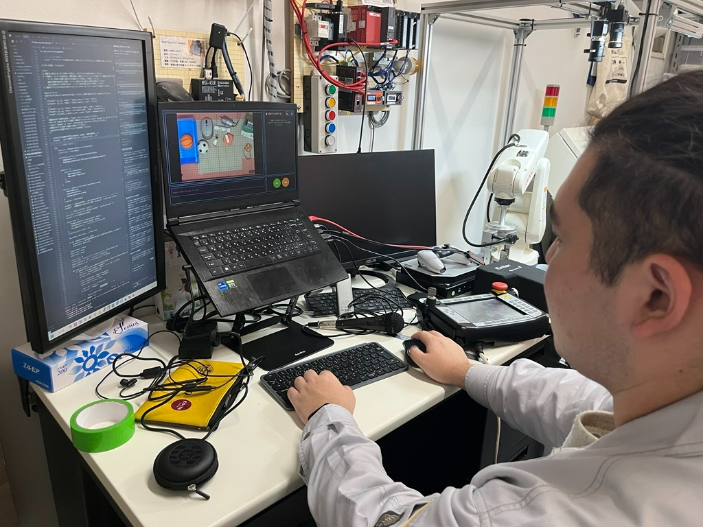 インターンシップの様子